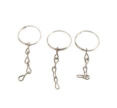 ARGOLA DE CHAVEIRO SIMPLES 21MM – 10UN