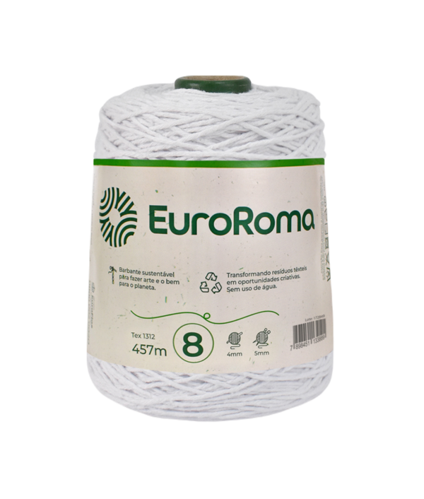 Barbante Euroroma - 200 - Branco