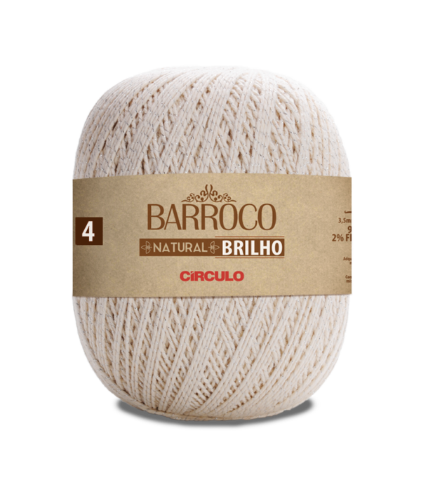 Barroco Natural Brilho 4 - prata