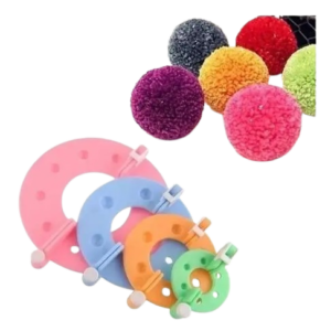 KIT FAZ POMPOM - 04 TAMANHOS