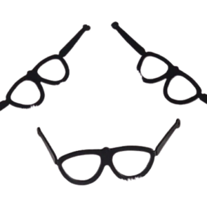 OCULOS COM ASTE PRETO - 30UND
