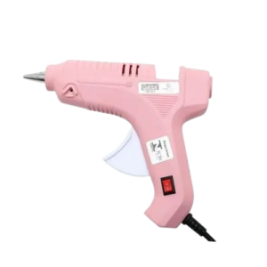 PISTOLA P/ COLA QUENTE PEQ 10W BOT LIGA/DESL ROSA