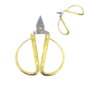 TESOURA VINTAGE 12,5CM DOURADA