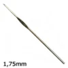 agulha de croche circulo aco niquelado 1.75mm
