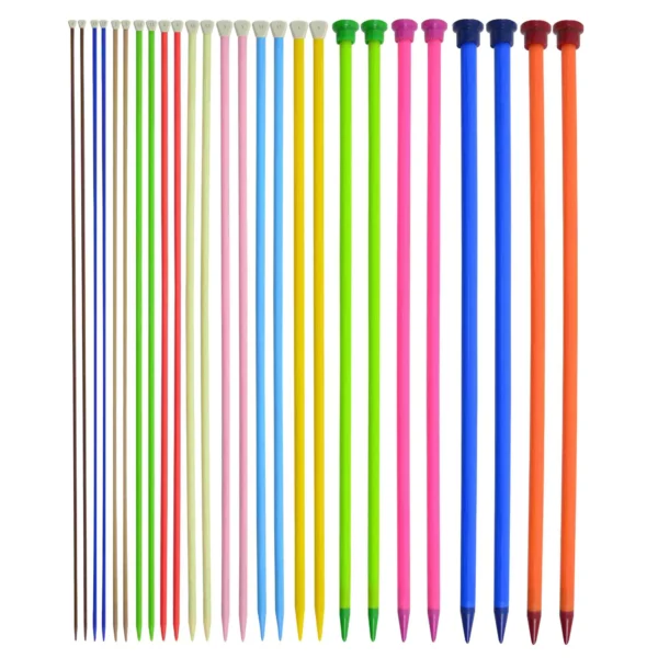Agulha de Tricô Plástica 35cm Circulo