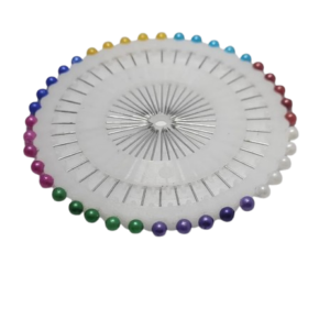 ALFINETE CABECA PLASTICA DISCO - PACK 12 DISCOS