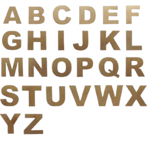 aplique letras em mdf