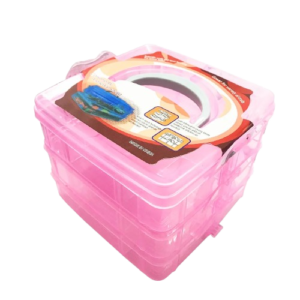 CAIXA ORGANIZADORA ROSA
