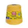 barbante cia textil n6 600m - amarelo canário