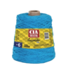 barbante cia textil n6 600m - azul turquesa