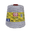 barbante cia textil n6 600m - prata