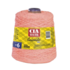 barbante cia textil n6 600m - salmão