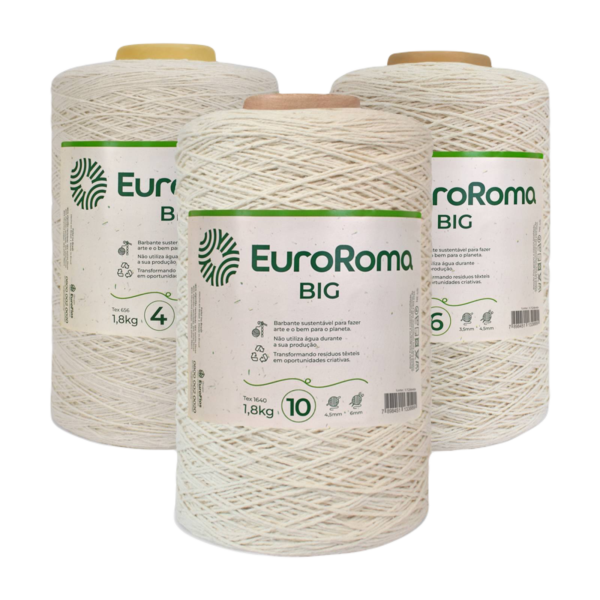 Barbante Euroroma cru capa