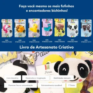 LIVRO DE ARTESANATO CRIATIVO