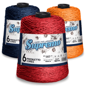 Barbante Supremo Cores N°6 - 600g