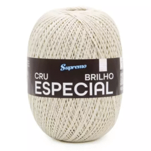 Barbante Supremo Especial Brilho Prata - 700g