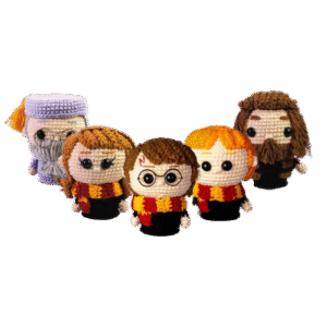 Kit Amigurumi - Coleção Harry Potter