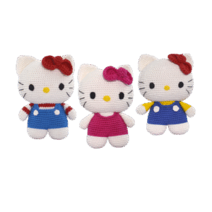 Kit Amigurumi - Coleção Hello Kitty