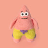 Amigurumi personagem patrick estrela