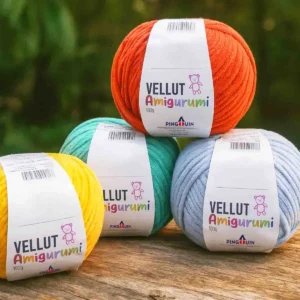 fio vellut amigurumi 100g-pingouin - capa